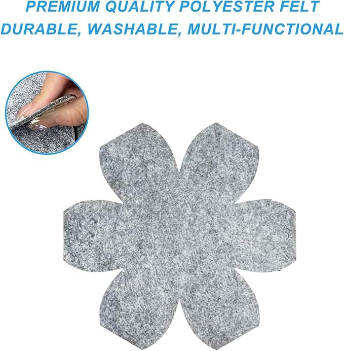 Pan Protectors, Pot and Pan Protectors, 6 Pack Pan Protectors in 3 Sizes, Pot Separator for Stacking, Anti-Slip Pan/Pot Dividers to Avoid Stratching or Marring, Protecting Pads for Glass/Ceramic