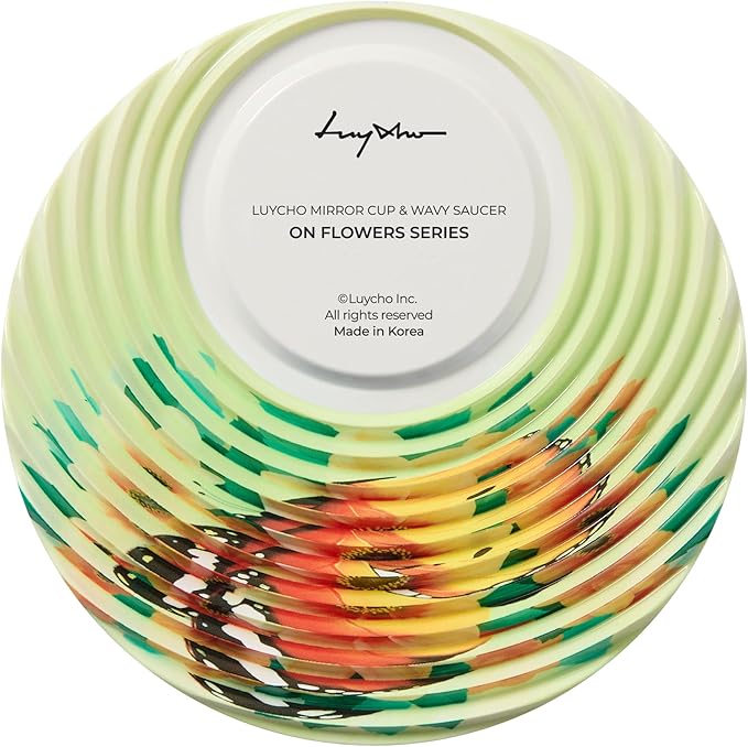 Luycho] On Flowers Series_Red&Yellow Butterfly_12oz