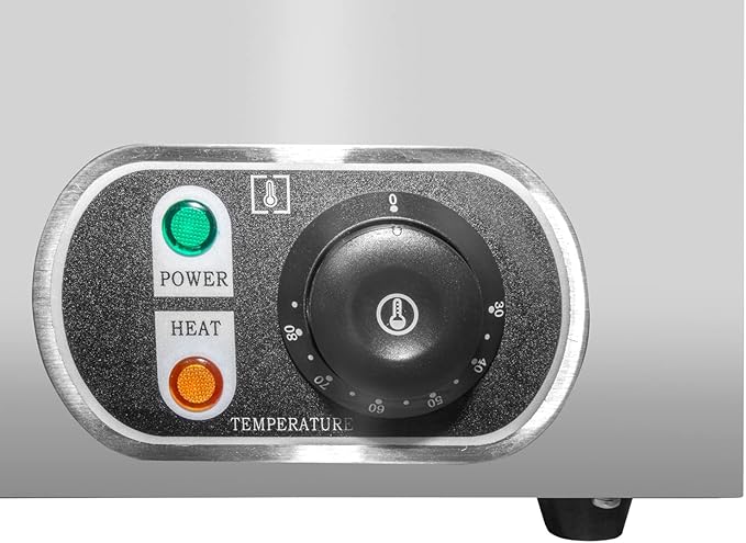 ALDKitchen Bain Marie Food Warmer | Electric Steam Buffet Warmer | 110V (1 tank)