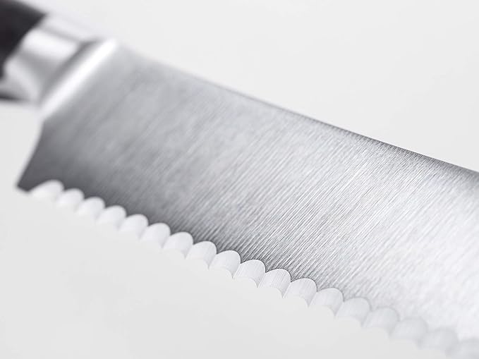 WÜSTHOF IKON Blackwood 8" Bread Knife