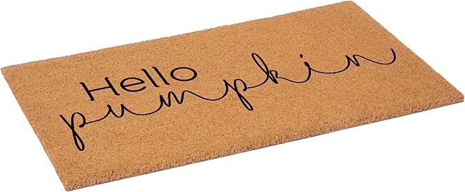 Calloway Mills Hello Pumpkin Doormat, 30" x 48"