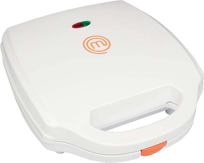 MasterChef Mini Pie & Quiche Maker- Thanksgiving Pie Baker Cooks 6 Small Pies or Quiches in Minutes- Non-stick Cooker w Dough Cutting Circle for Easy Measurement & Filling, Fall Cooking Must Have Gift