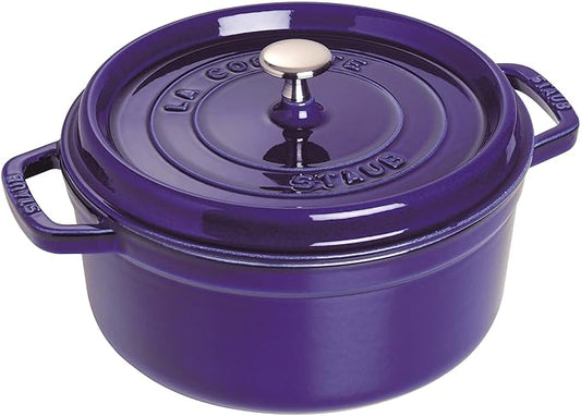 STAUB 40510-283-0 Cocotte Round 24cm Dark Blue
