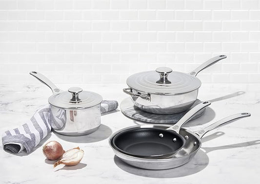 Le Creuset Tri-Ply Stainless Steel 6 pc. Cookware Set
