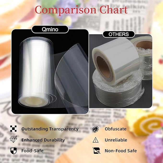 Cake Collar, Transparent Cake Rolls, Clear Cake Strips, DIY Acetate Sheet, Surrounding Edge for Baking Decorate, Chocolate Mousse Cake Elegant Cake Wrapping 6X394 inch