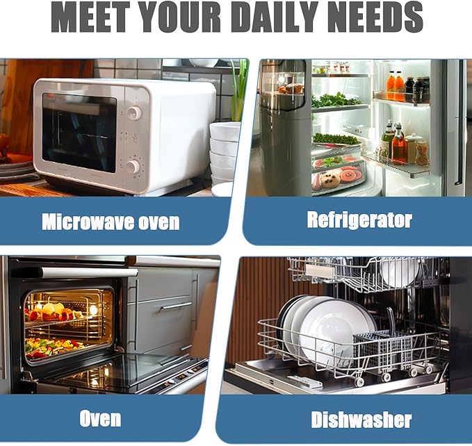 Artestia Butter Warmers Set, 4-Piece Ceramic Butter Warmer with Tea Light Candles, Crab Boil Party Supplies - Dishwasher, Microwave, Oven Safe (Black)