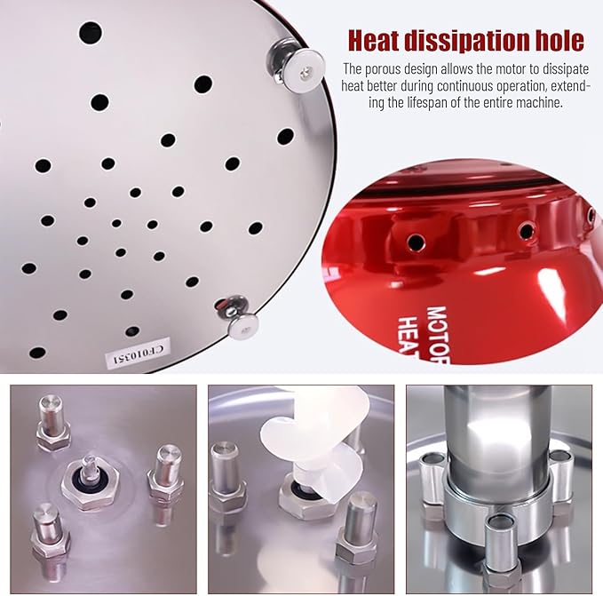 Chocolate Fondue Fountain 5 Tiers Digital Stainless Steel Electric Cheese Fountain Chocolate Dipping Warmer Chocolate Melting Heating Machine Hot Chocolate Fondue Tower (Black-5 Tiers)