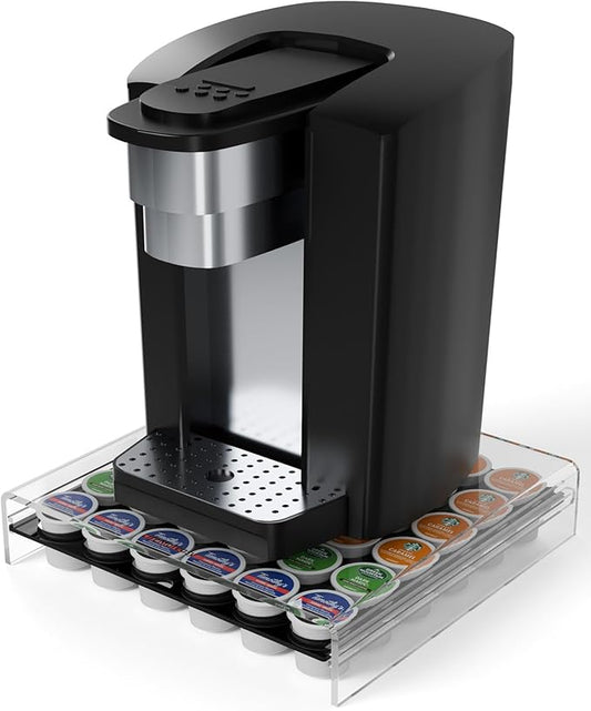K Cup Holder，Coffee Pod Holder Drawer Capsule Display Storage for K cup - 36 pods