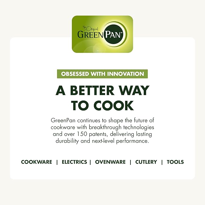 GreenPan Valencia Pro Stainless Steel 10 Piece Cookware Pots and Pans Set, Induction Suitable Mirrored Tri-Ply, Ceramic Nonstick PFAS-Free Coating, Multi Clad, Dishwasher Oven & Broiler Safe