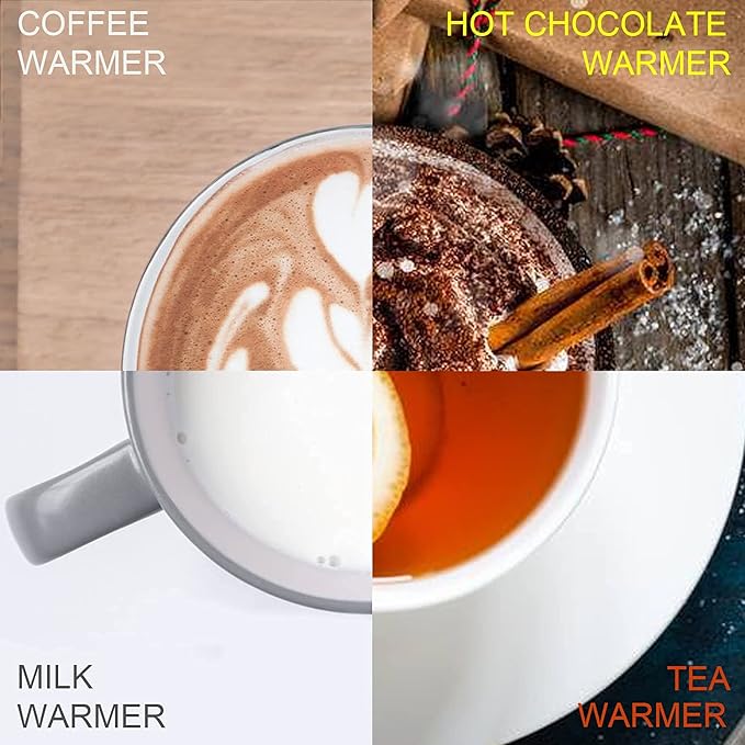 Stainless Steel Teapot Warmer, Metal Teapot Heater with Tealight Holder Stainless Steel Candle Base Coffee Tea Warmer for Glass, Steel, Ceramic Teapot and Other Heatproof Dish