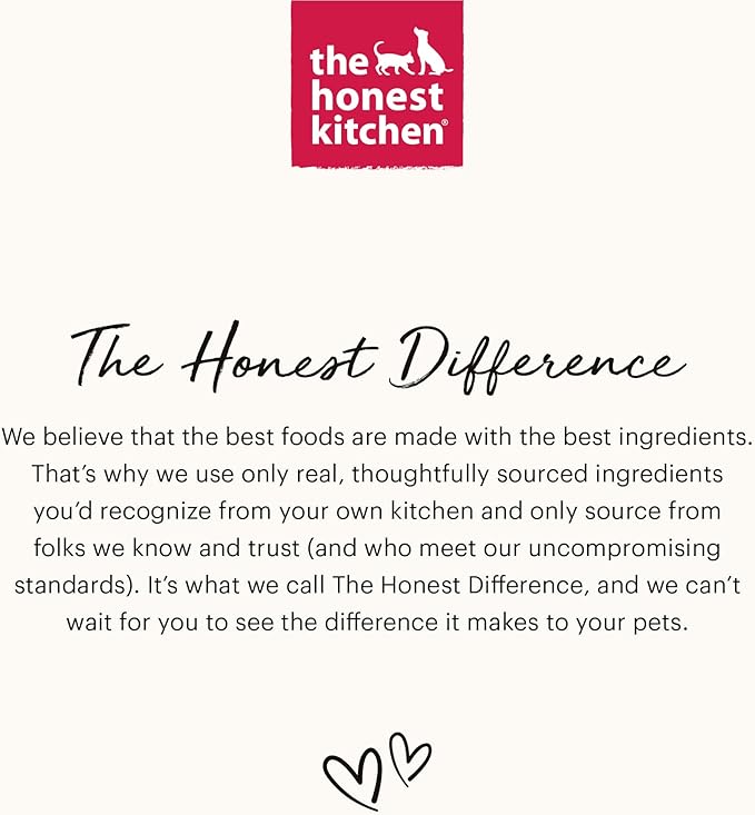 The Honest Kitchen Whole Food Clusters Grain Free Chicken Dry Dog Food, 1 lb Trial Pouch (Pack of 2)