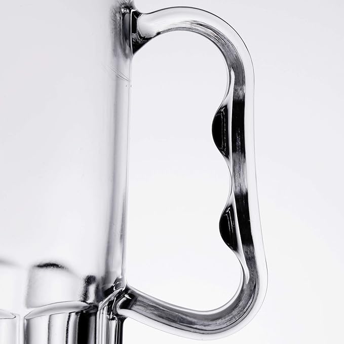 G.E.T. 00082-1-SAN-CL Shatter-Resistant Plastic Beer Mug / Stein, 10 Ounce, BPA Free (Set of 12)