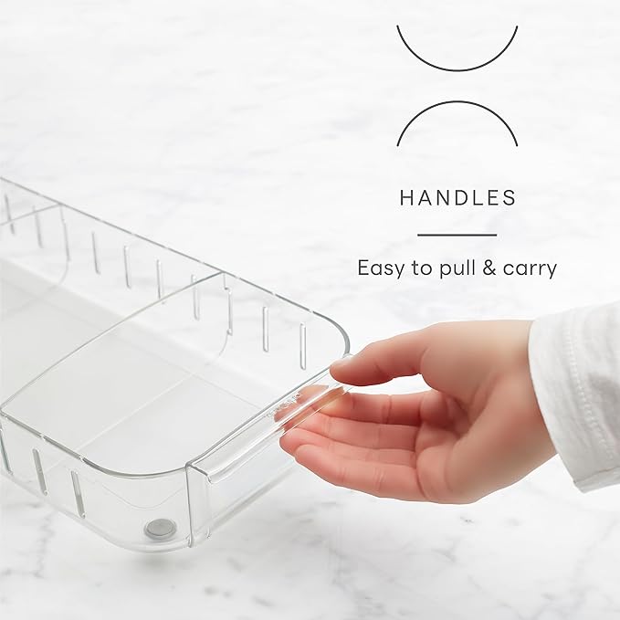 YouCopia RollOut Fridge Caddy, 6" Wide