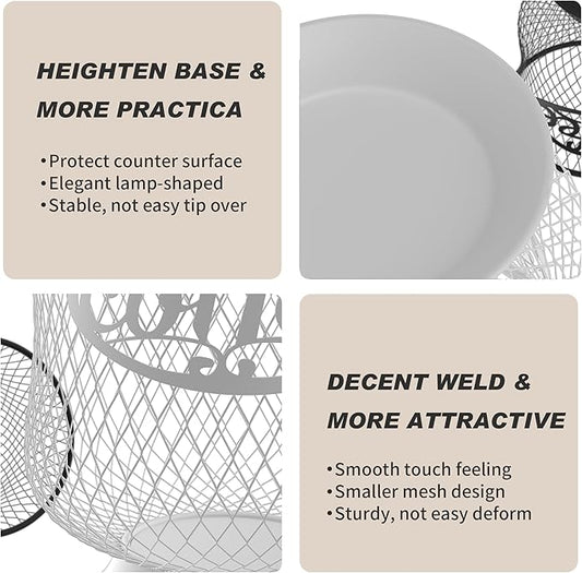 Coffee Pod Holder, Sturdy K Cup Organizer, Large Capacity K Cup Storage for Keuring Espresso Capsule Coffee Creamer, Easy to Refill and Organize for Cafe Bar, Coffee Bar Decor