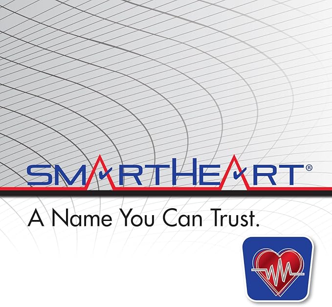 SmartHeart Analog Body Weight Scale | Mechanical Scale | 286 lbs / 130 kg Capacity | Non-Skid Platform | Easy Dial Calibration | No Batteries Needed