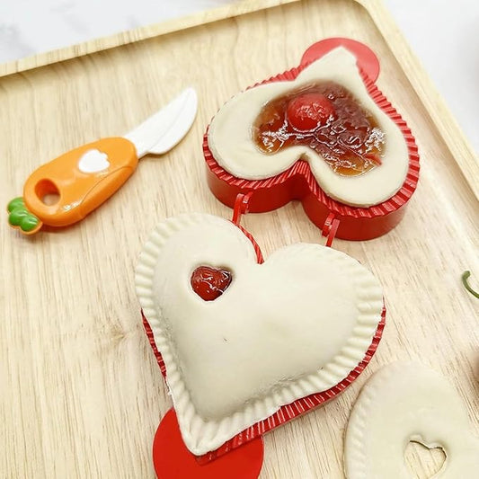 Holiday Mini Pie Mold,Mini Apple Pie Molds for Baking Gadgets,Gathering Hand Pie Dough Presser Holiday Baking Essentials for Christmas,Thanksgiving, Halloween,and other festive occasions. (3PC-B)