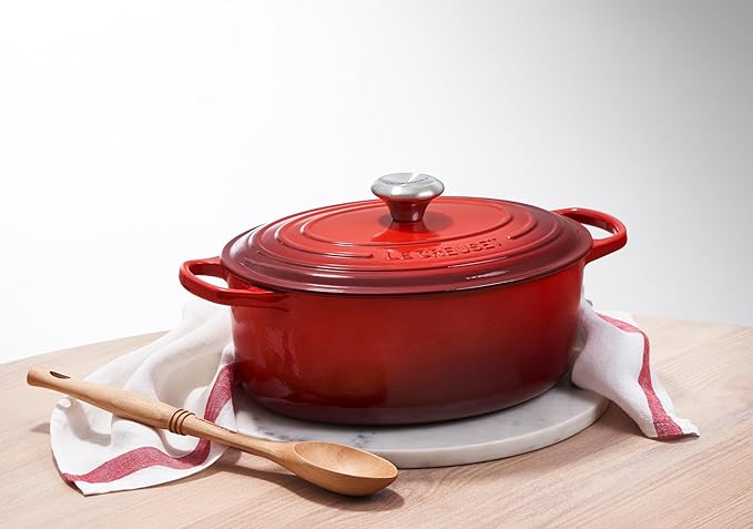 Le Creuset Enameled Cast Iron Signature Oval Dutch Oven, 6.75 qt., Marseille