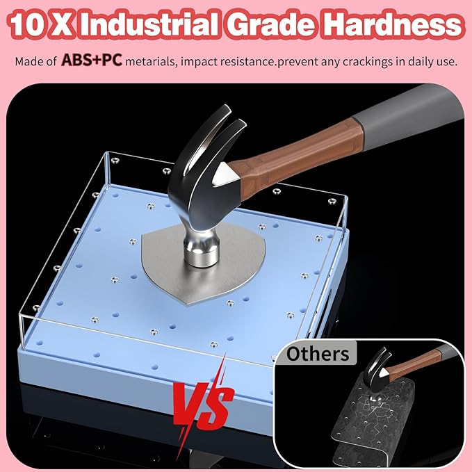 Cake Pop Stand,25 Holes Clear Cake Pops Display Holder,Cake Pop Sticks Kit, Candy Pop Holder,cake pop mold for Party,Wedding,Birthday(Blue,1-Pack)