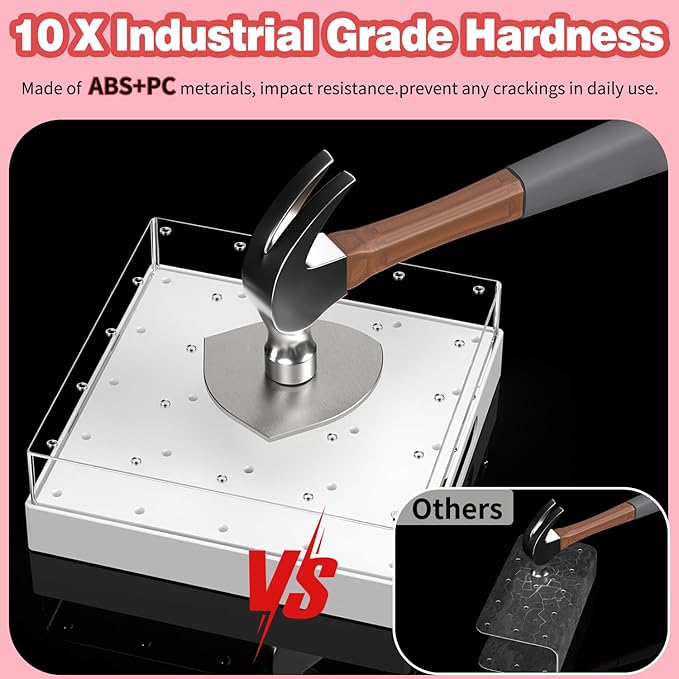 2 Pack Cake Pop Stand,25 Holes Clear Cake Pops Display Holder,Cake Pop Sticks Kit, Candy Pop Holder,cake pop mold for Party,Wedding,Birthday(White,2-Pack)