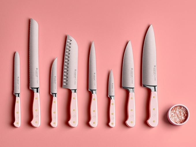 WÜSTHOF Classic Pink Himalayan Salt 6" Chef's Knife