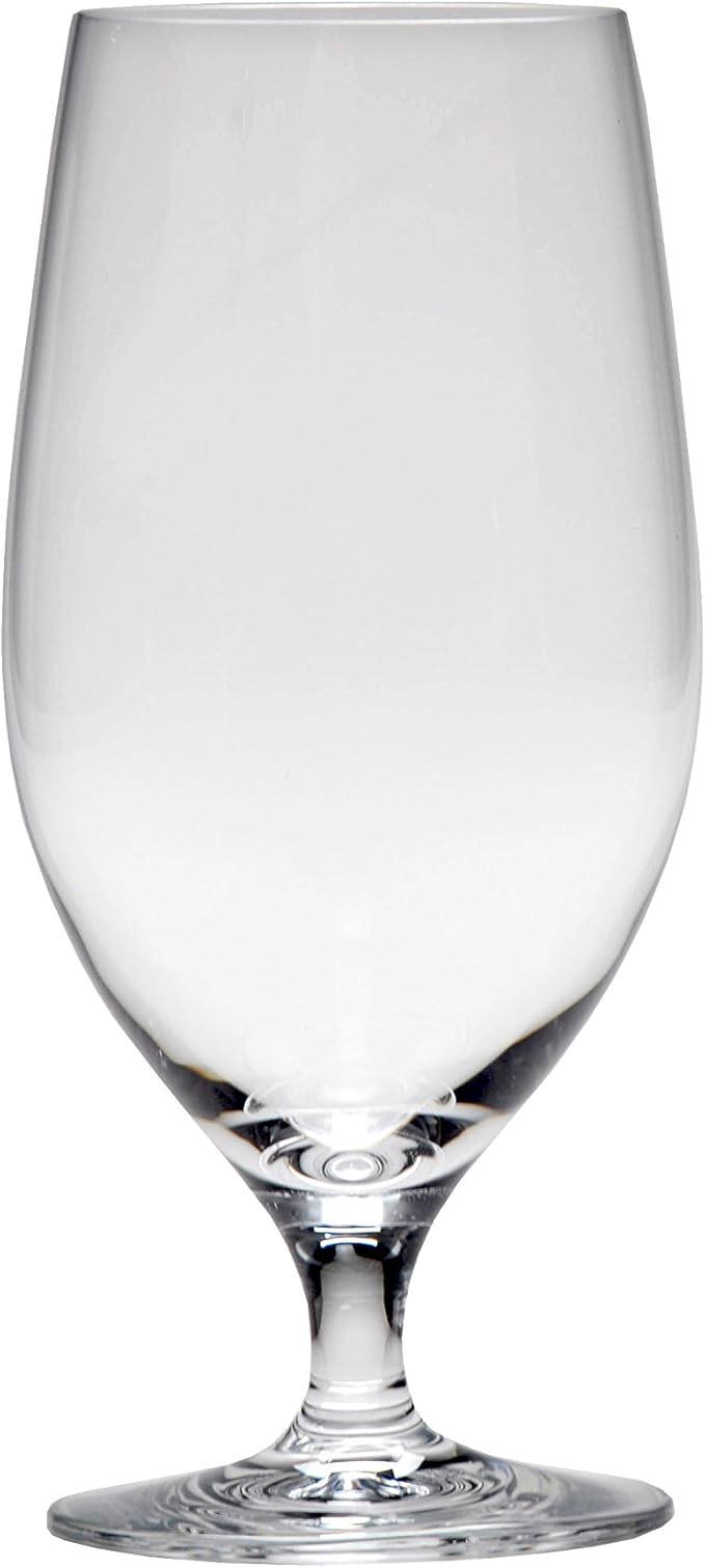 D&V Valore, Break-Resistant, European Crystal Glass, Water or All Purpose Glass, 17 Ounce, Set of 6