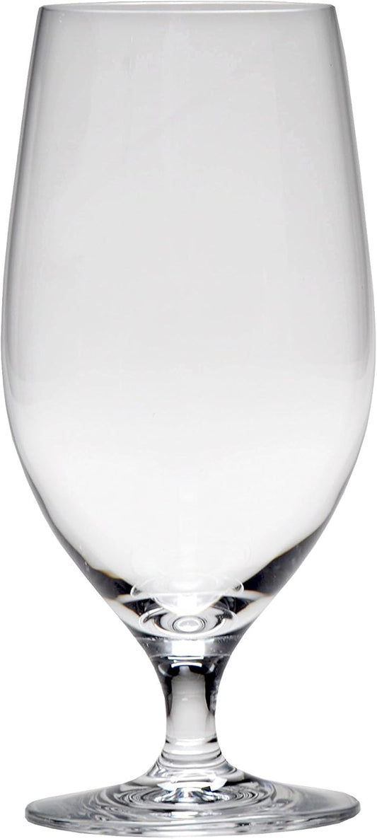 D&V Valore, Break-Resistant, European Crystal Glass, Water or All Purpose Glass, 17 Ounce, Set of 6