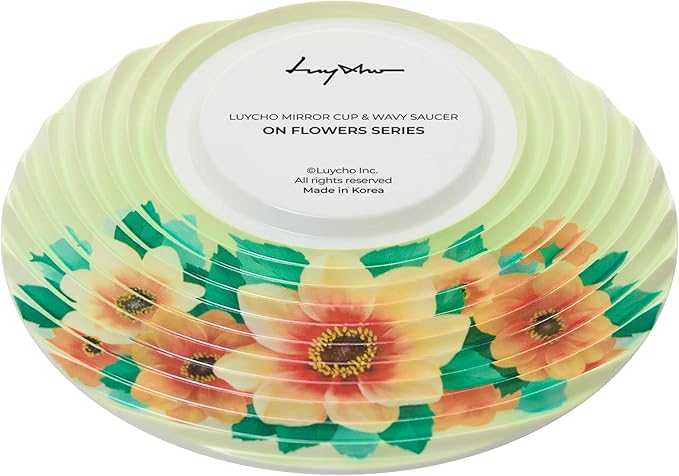 Luycho] On Flowers Series_Red&Yellow Butterfly_12oz