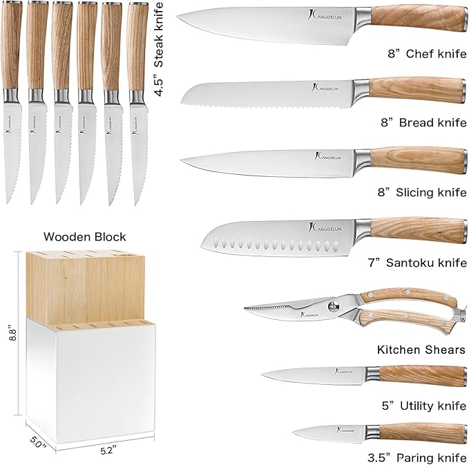 Natura Series Knife Block Set