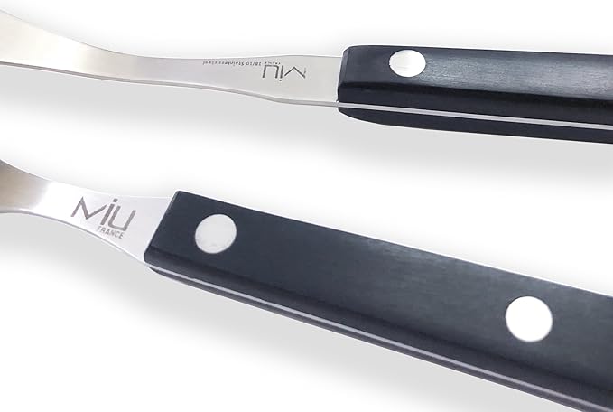 WALLFARM Granny Forks 2-Piece Set - Pro-Grade Stainless Steel - Heat-Resistant BBQ Meat Fork - Ideal for Serving, Cooking, Turning, Roasting, Shredding, Barbecue - 10" & 12"