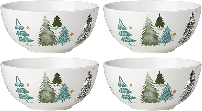 Lane 12-Piece Dinnerware Set, Green, Christmas, Holiday Hosting