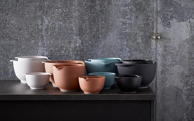 Rosti Precision Craft Mixing Bowl Set 2 Pcs Elevate Your Culinary Experience Stylish Nesting Bowls for Effortless Cooking and Baking
