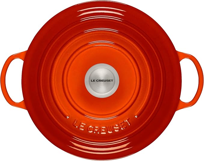 Le Creuset Signature Cast Iron Chef's Oven, 7.5qt, Flame