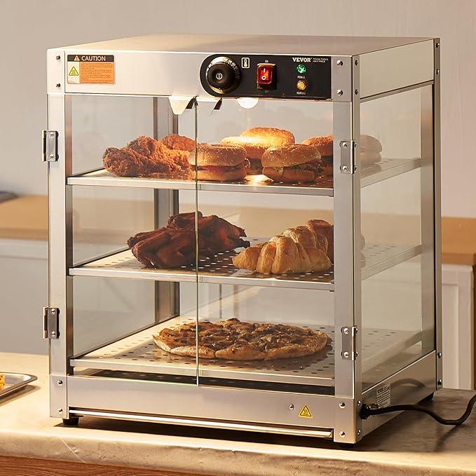 VEVOR foof Warmer Display (3-Tier(20"))