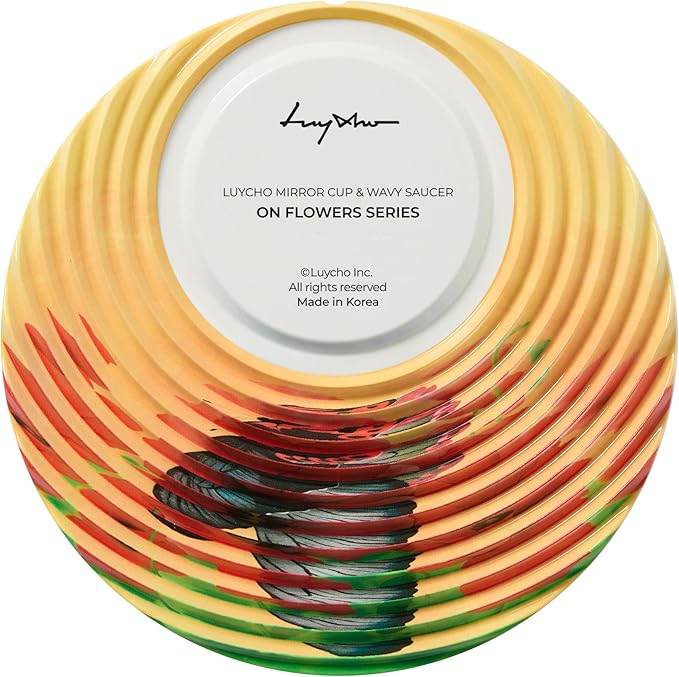 Luycho] On Flowers Series_Black Butterfly_12oz