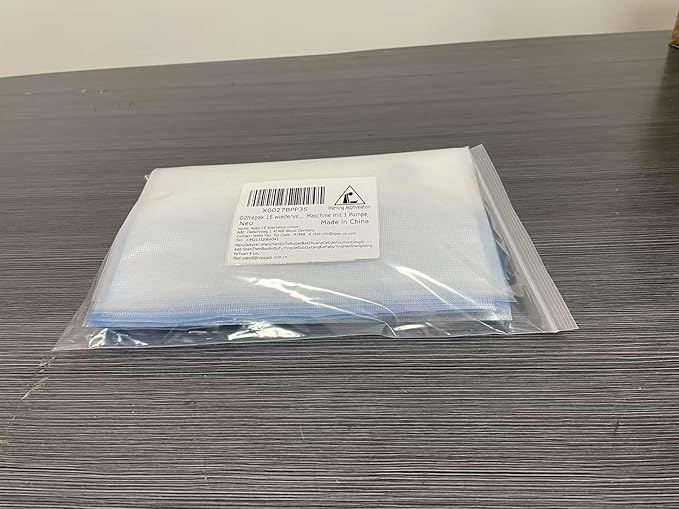 O2frepak 15 Pack Reusable Sous Vide Bags,BPA-Free Vacuum Seal Bags of 3 Sizes with Pump and 2 Seal Clips for Sous Vide Cooking and Food Storage