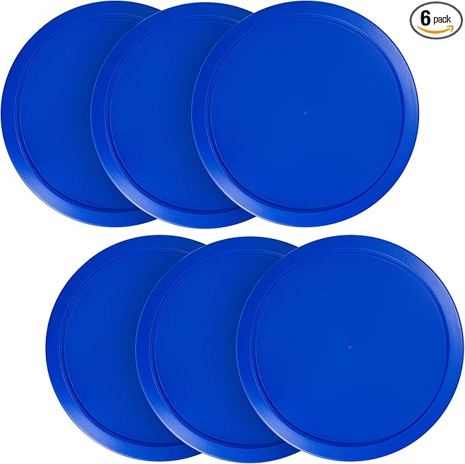 Replacement Lids for Pyrex 6 & 7-Cup Glass Food Storage Container Bowls, 7.5-Inch Plastic Round Lids Covers fits Pyrex 7402-PC, Airtight & Leakproof (6-Pack, Blue)