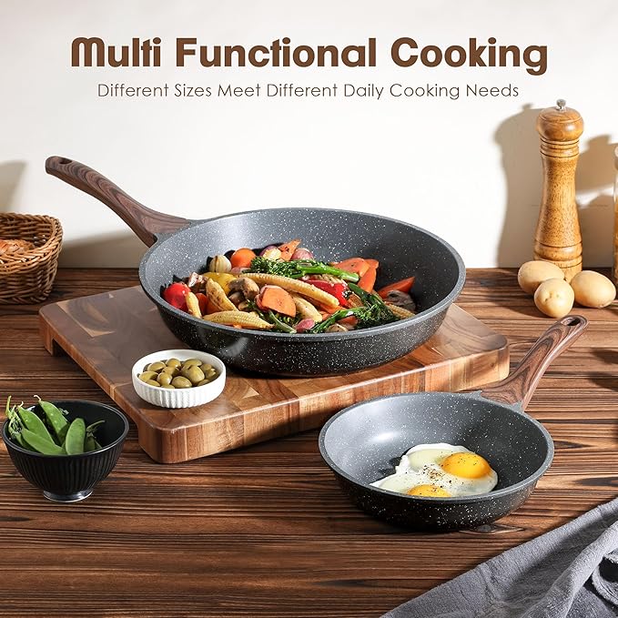 SENSARTE Nonstick Frying Pan (8 Inch)