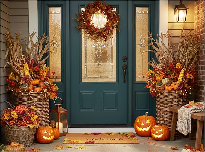 Calloway Mills 120941729 Autumn Breeze Doormat, 17" x 29", Multicolor