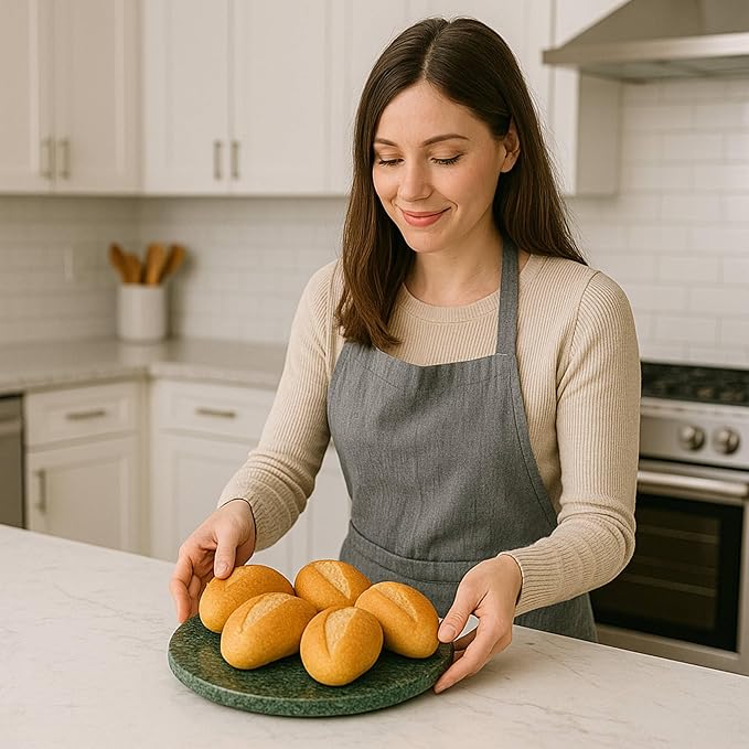 Cheese Board 8 Inch Round Stone