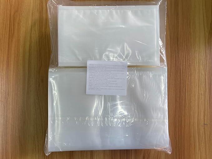 O2frepak 300 Bags 100 of Each Size Plus Quart 10"x13" and Quart 8"x12" and Pint 6"x10" BPA Free Sous Vide Seal a Meal Commercial Grade Vacuum Seal PreCut Combo Pack Bag