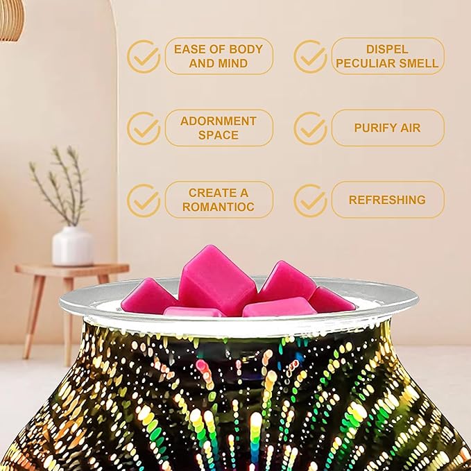 Replacement Wax Warmer Dish - Fits Most Wax Warmers - Durable Glass Dish for Wax Melts Melter Wax