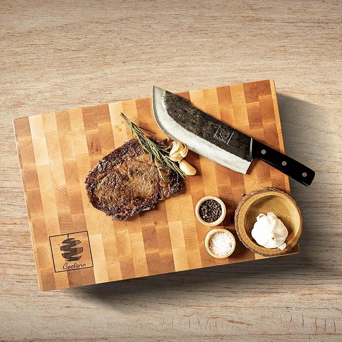 COOLINA The Ultimate Trio Professional Kitchen High-Carbon Steel Knife Set | Handmade Knives for Daily Kitchen Tasks | Full Tang, Ergonomic, Razor Sharp (Tungsten, Galba, Daozi)