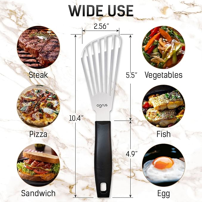 Fish Spatula Satainless Steel (10.5 inches)