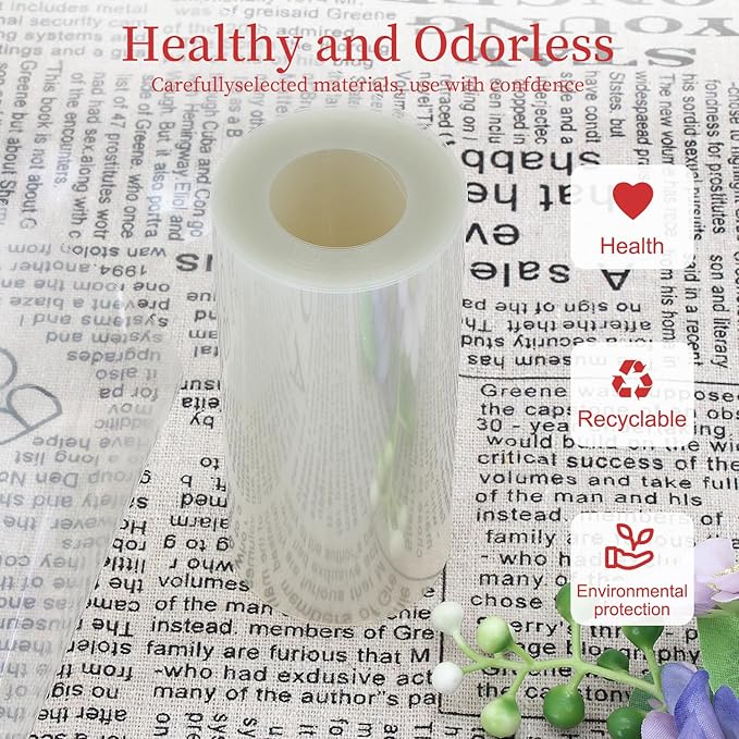 Cake Collar, Transparent Cake Rolls, Clear Cake Strips, DIY Acetate Sheet, Surrounding Edge for Baking Decorate, Chocolate Mousse Cake Elegant Cake Wrapping 6X394 inch
