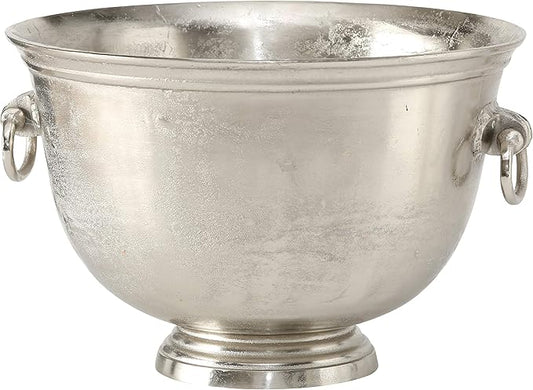 WHW Whole House Worlds Oversized Luxury Champagne Bucket with Old World Panache, 17.75 Inches, (45 cm) Grand Hotel Collection