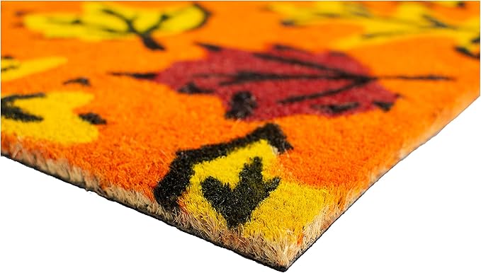 Calloway Mills 120961729 Fall Leaves Doormat, 17" x 29", Multicolor