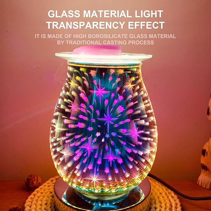 Replacement Wax Warmer Dish - Fits Most Wax Warmers - Durable Glass Dish for Wax Melts Melter Wax (4.69inch/11.9cm)