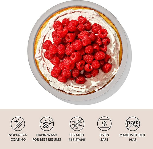 OXO Good Grips Non-Stick Pro Ceramic Coated Metal Bakeware 9” Round Cake Pan – Biscuit