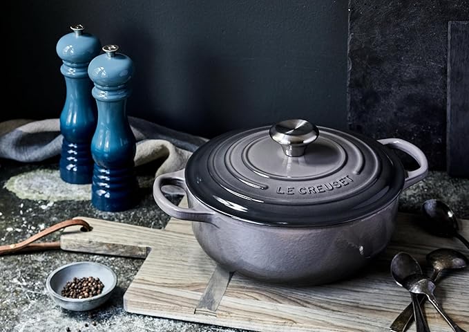 Le Creuset Enameled Cast Iron Signature Sauteuse Oven, 3.5 qt., Oyster