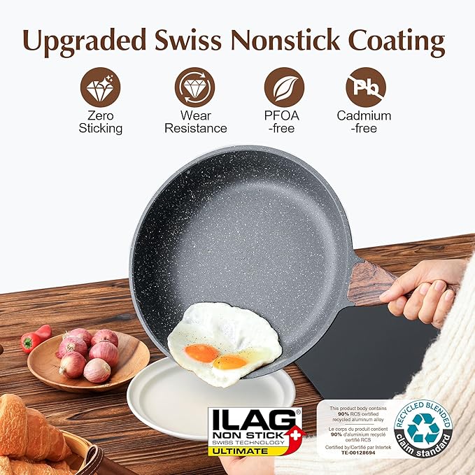 SENSARTE Nonstick Frying Pan (11 Inch)
